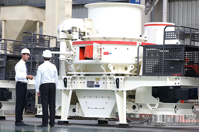 HVI制砂機(jī)用戶來參觀