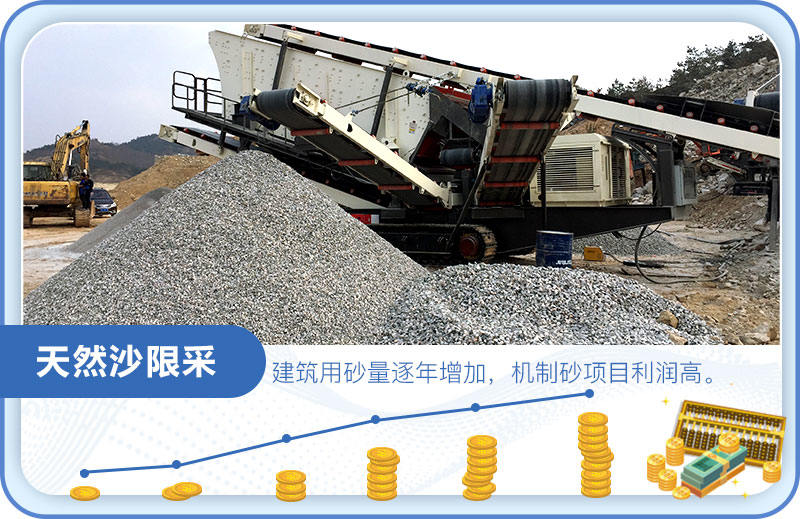 移動式制砂篩分現(xiàn)場