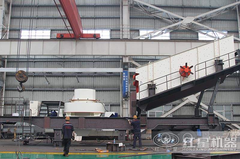 移動制砂篩分一體機