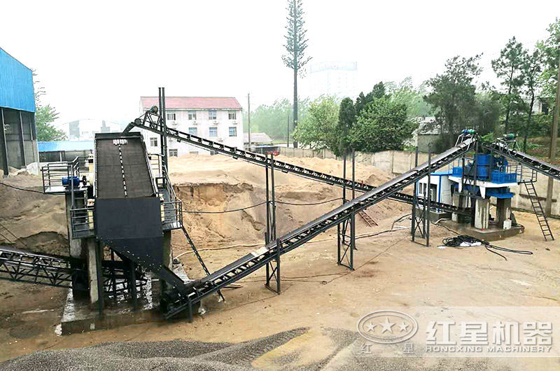 VSI立軸沖擊制砂機(jī)現(xiàn)場