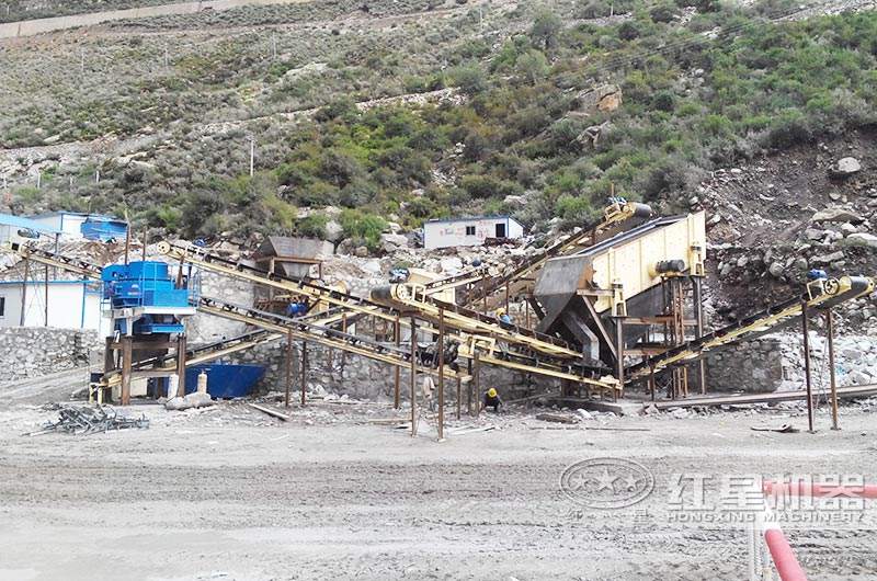 制砂機(jī)生產(chǎn)線現(xiàn)場圖