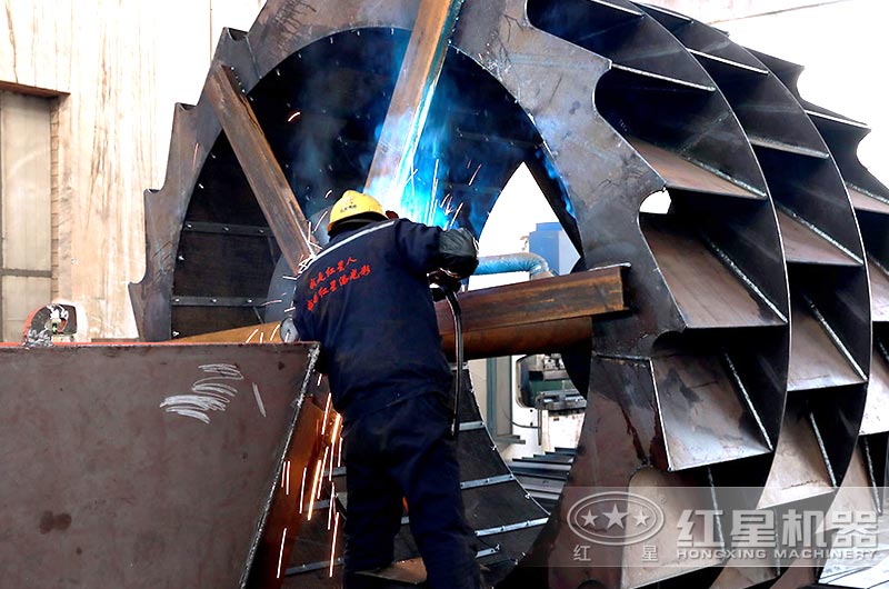 洗砂機設備生產(chǎn)工藝