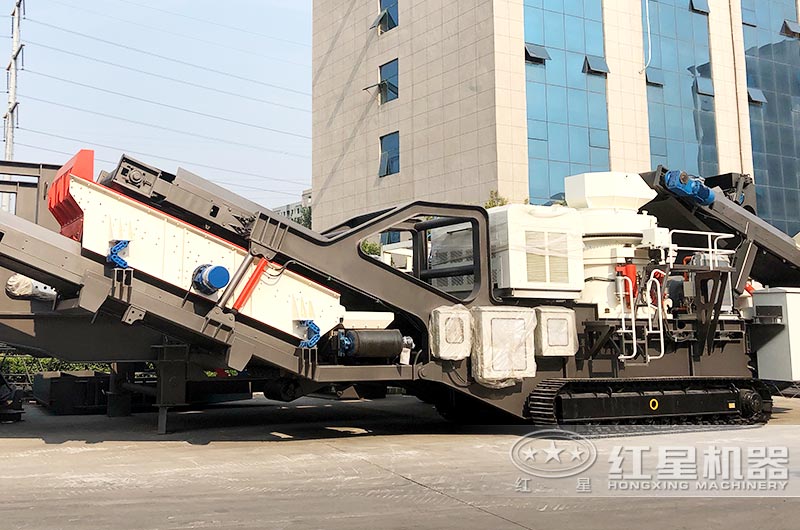 圓錐移動石料破碎機