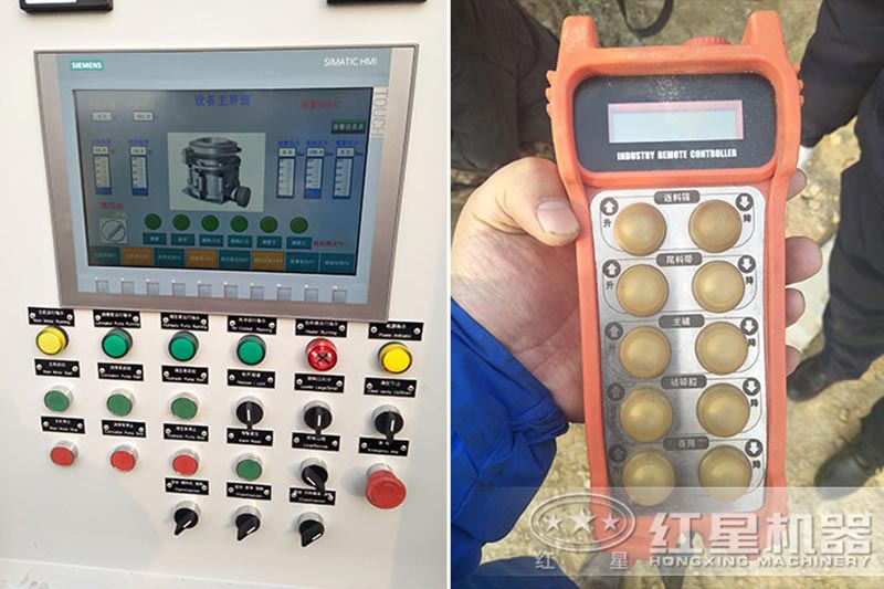 智能觸控+遙控行走