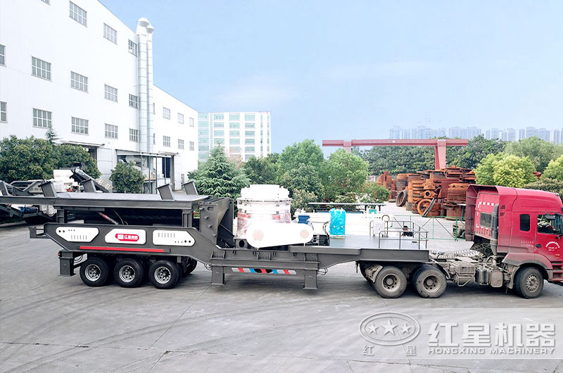 青石移動破碎機(jī)發(fā)貨