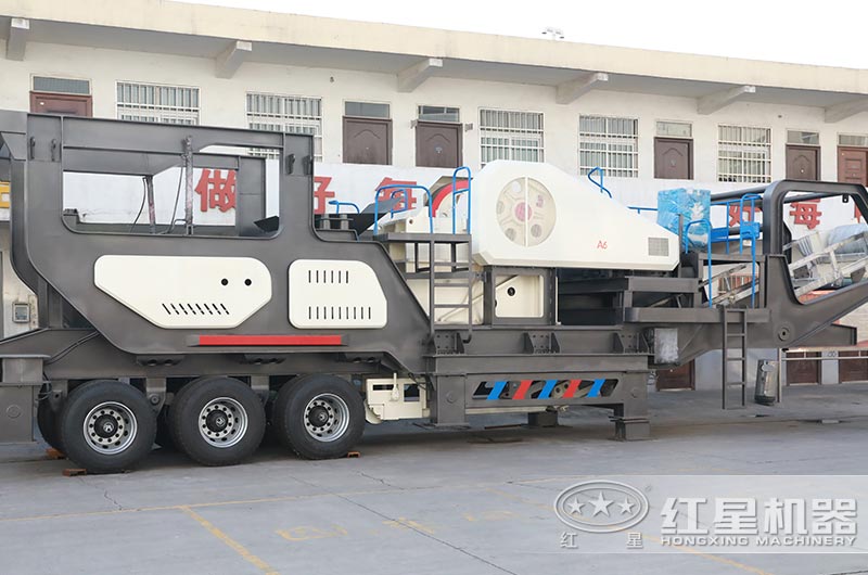 輪胎式移動破碎機