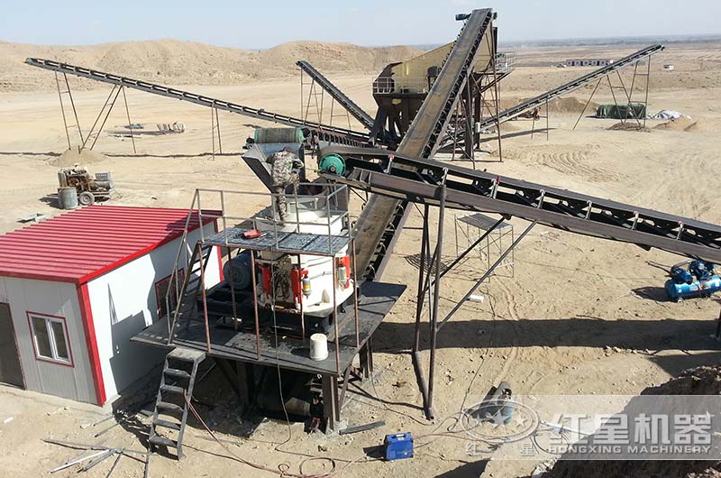 圓錐破作業(yè)現(xiàn)場(chǎng)