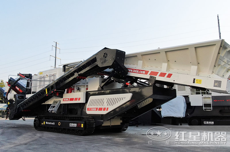 履帶式移動破碎站